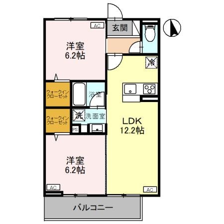 CLASSEUM元今泉の物件間取画像