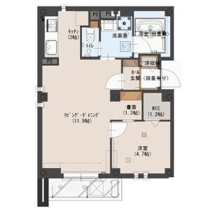 グランシェイド二番町の物件間取画像