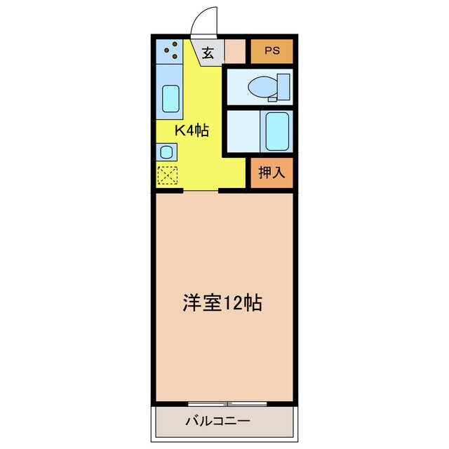 アルカサール泉が丘の物件間取画像