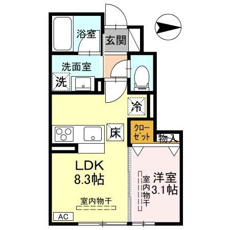 TORISIAS一条の物件間取画像