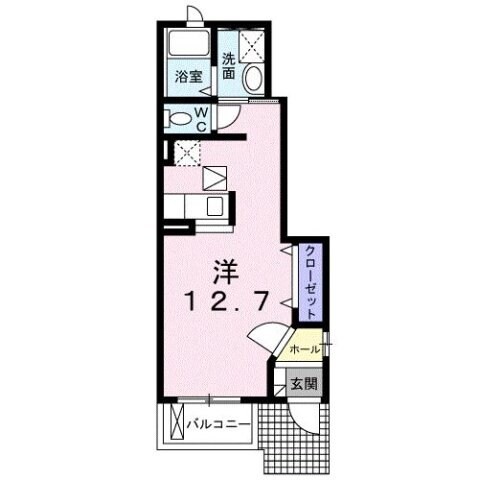 カーサ・フェビアンの物件間取画像