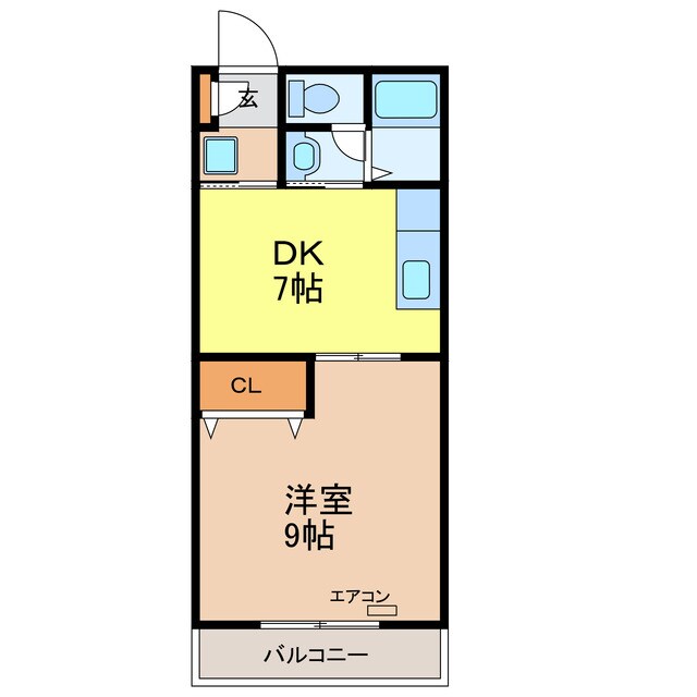 ラ・セゾン城北の物件間取画像