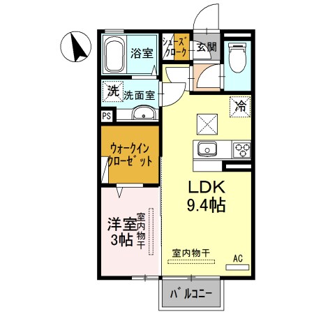 グリッター・プルースの物件間取画像