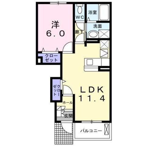 シャルマンの物件間取画像