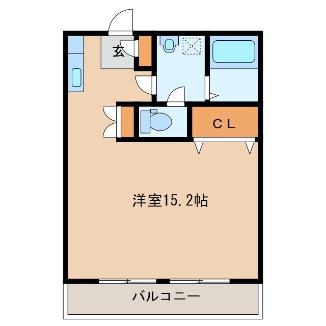 ローズイーストの物件間取画像