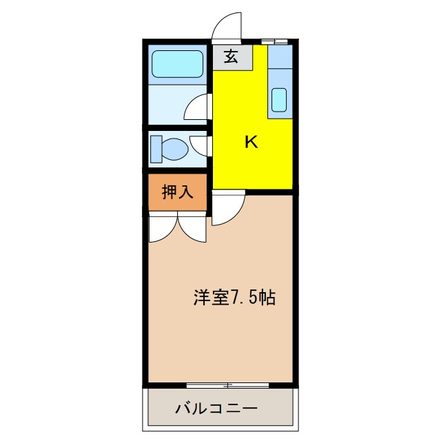 物件間取画像