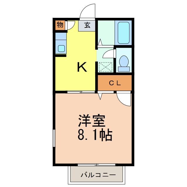 物件間取画像