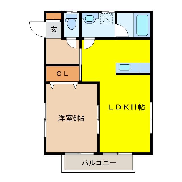 SKハーモニーの物件間取画像