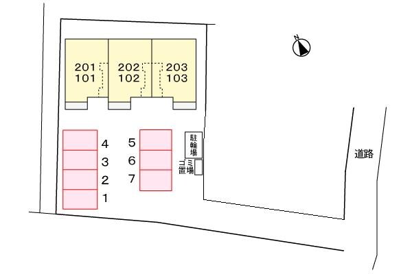 エスポアの物件外観写真