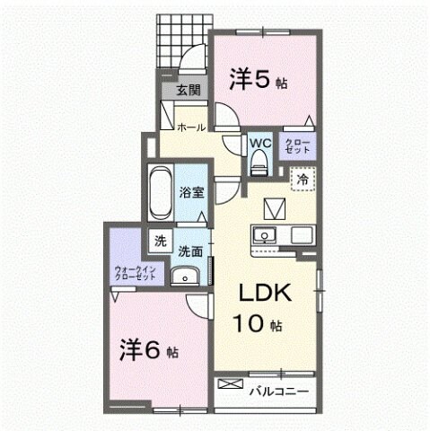 フェリーチェ上林の物件間取画像