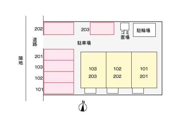 エルディム大西の物件外観写真