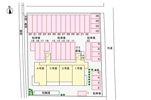 ディアコート　木太の物件外観写真