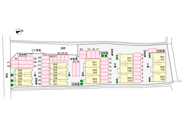ロイヤルスクウェア　一宮Ⅰの物件外観写真