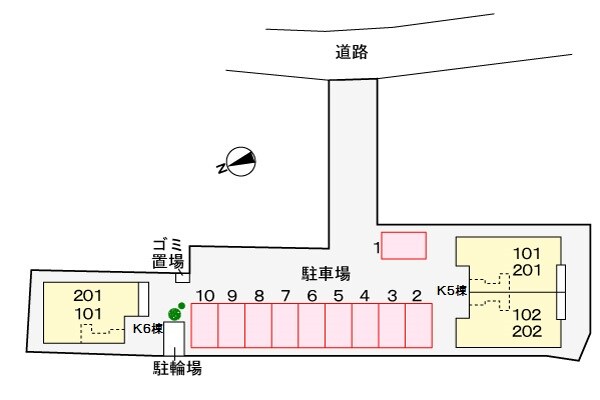 メゾンド・ジュネスＫ　５の物件外観写真