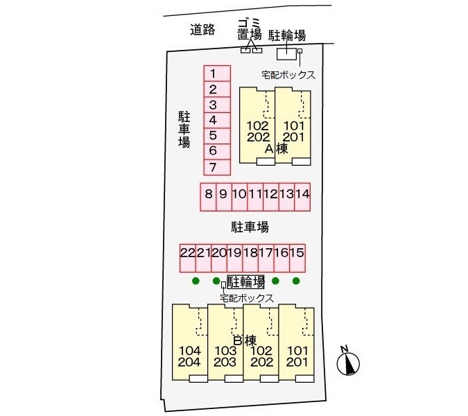 リバーヒルＢの物件外観写真