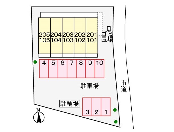 リュミエールの物件外観写真