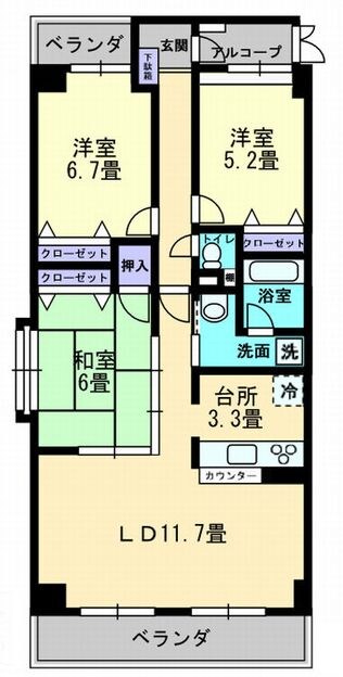 RATAN・TATAの物件間取画像