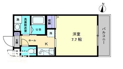 Lavita扇町　～ラヴィータ扇町～の物件間取画像