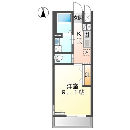 アルチチュード２３の物件間取画像