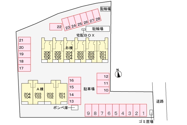 クラール元山駅前Ａの物件外観写真