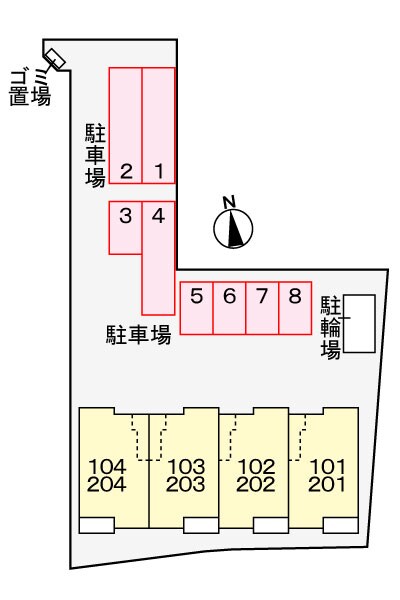 ティファニー　Ⅰの物件外観写真