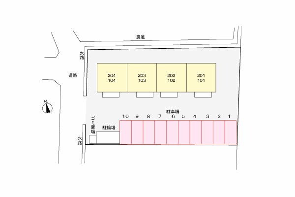 エスポワールロジュマンの物件外観写真