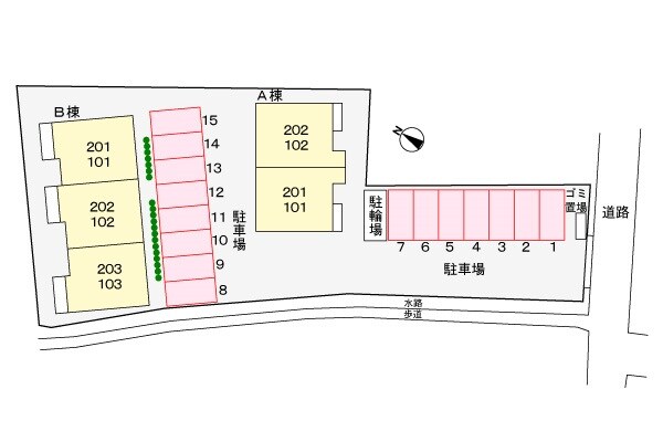 ララ・メゾン　Ａの物件外観写真