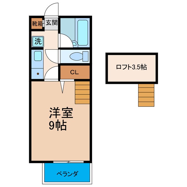 フローレス昭和町の物件間取画像