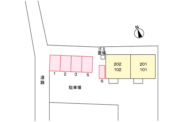 エルディム北山の物件外観写真