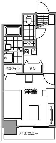 オレンジコート栗林の物件間取画像