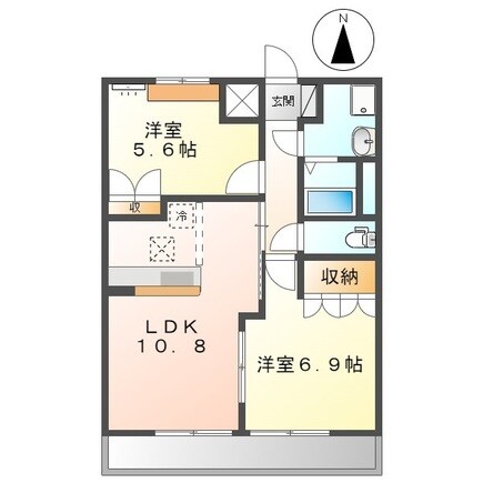 ファインパストラルの物件間取画像