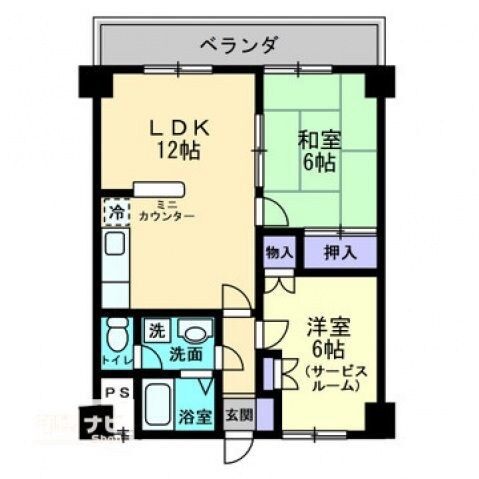 ロゼ三条の物件間取画像
