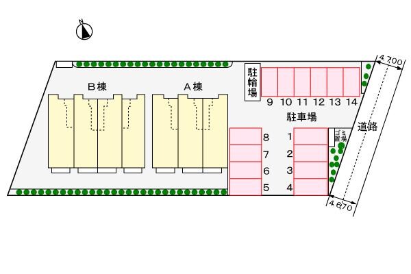 ＳＵＮ　ＳＱＵＡＲＥ新地　Ｂの物件外観写真