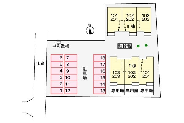 フランⅡの物件外観写真