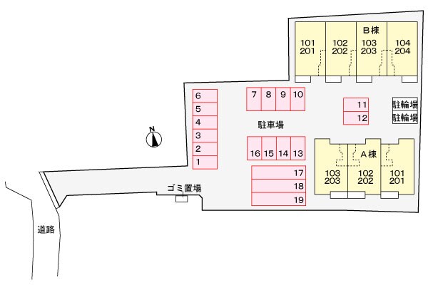 グランディール２８　Ａの物件外観写真