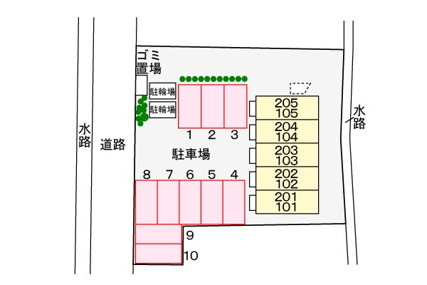カーサ　木太の物件外観写真