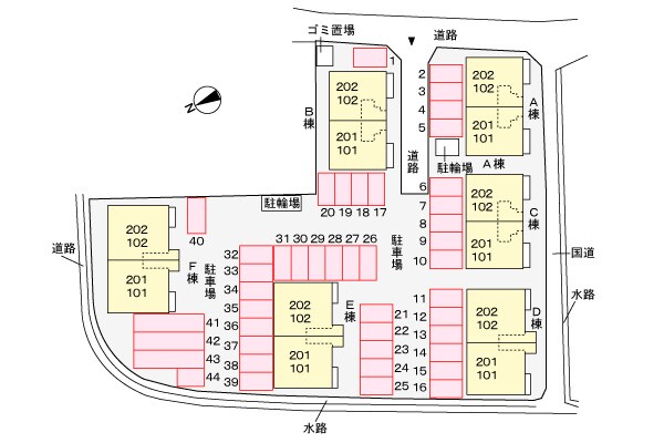 トゥジュールＤの物件外観写真