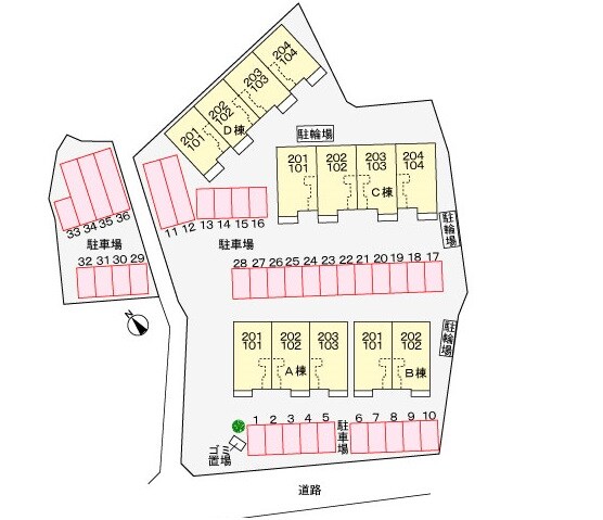 ウエストヒルズＡの物件外観写真