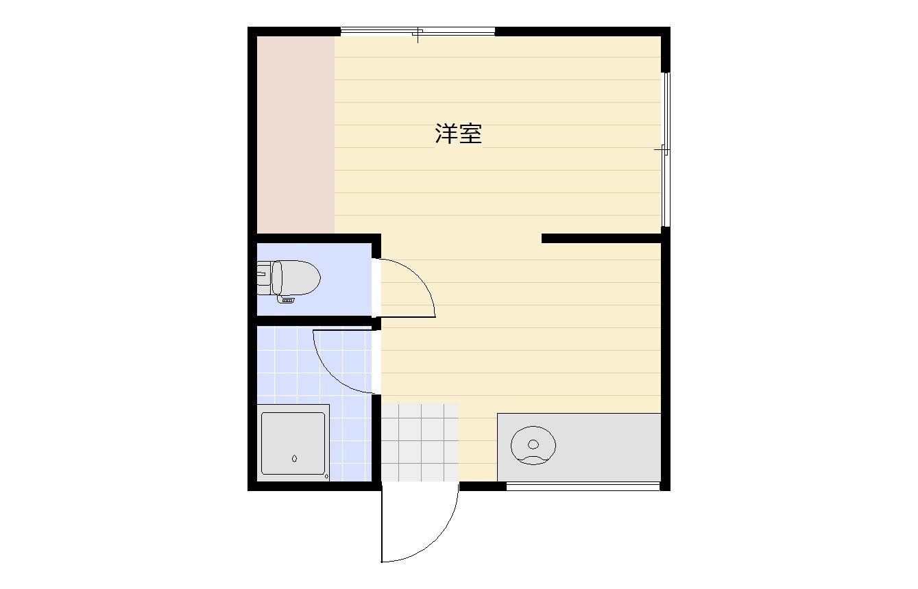 渡辺ビルの物件間取画像