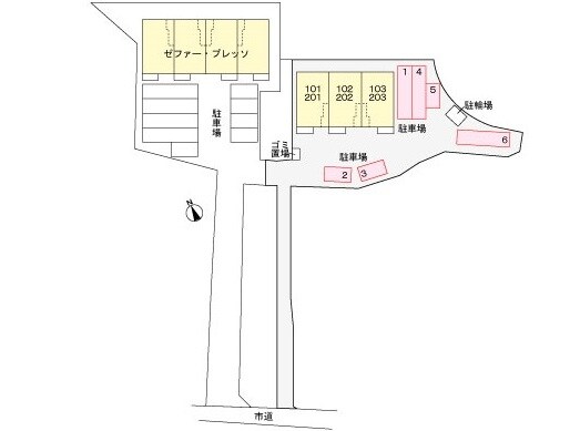 グレイスフル　Ⅱの物件外観写真
