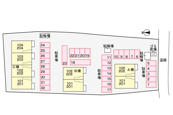 ブルースターＢの物件外観写真