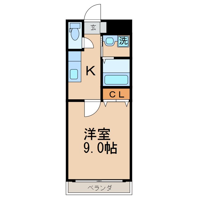 ＳＵＮ　ＧＡＲＤＥＮの物件間取画像