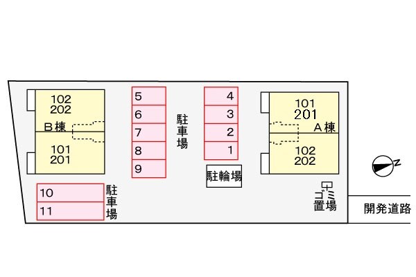 フェリーチェＴ　Ⅰの物件外観写真