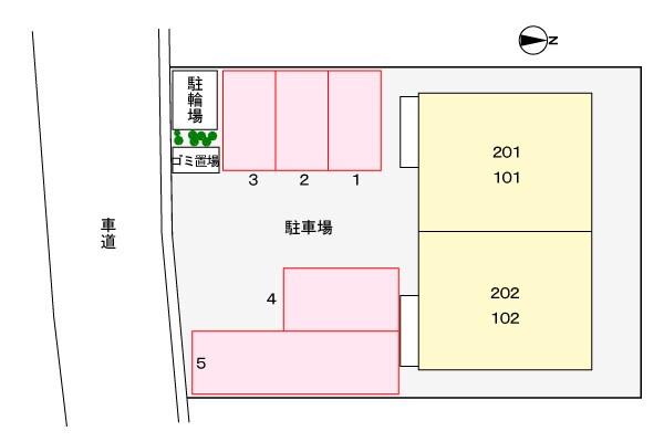 グランディール・堀越の物件外観写真