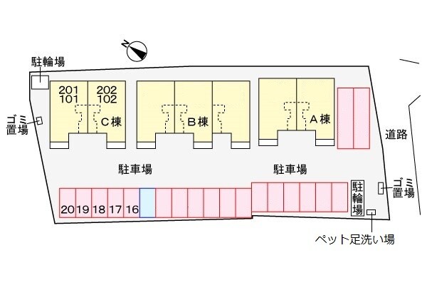 ファイン　ヒルズＭ　Ｃの物件外観写真