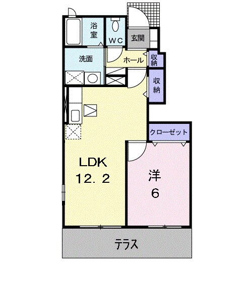 ファンエィム・ふじの物件間取画像