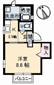 シャーメゾンKの物件間取画像
