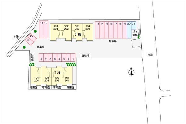 エレガンシア・ブローテⅡの物件外観写真