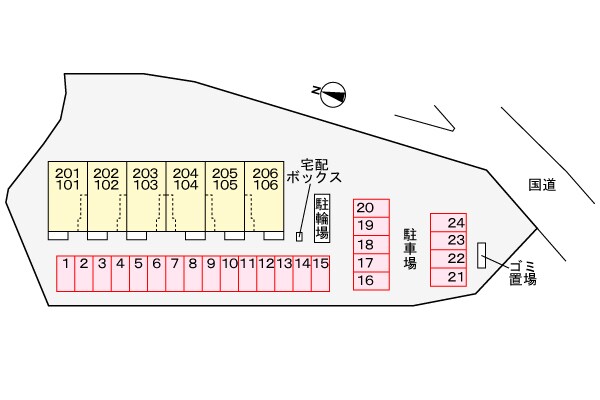 ガーデンプレイスαの物件外観写真