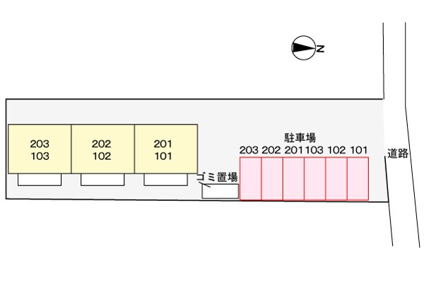 シティハイツ川地の物件外観写真